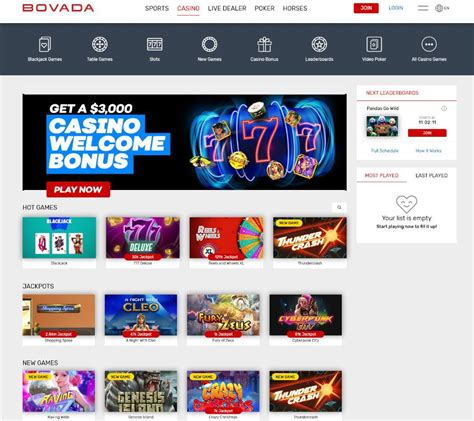 Bovada Live Casino Review & Bonus .